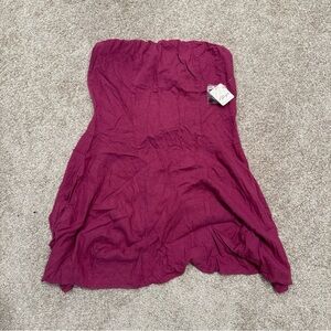 Women’s Size Large Free People Sea Shell Mini Dress Purple